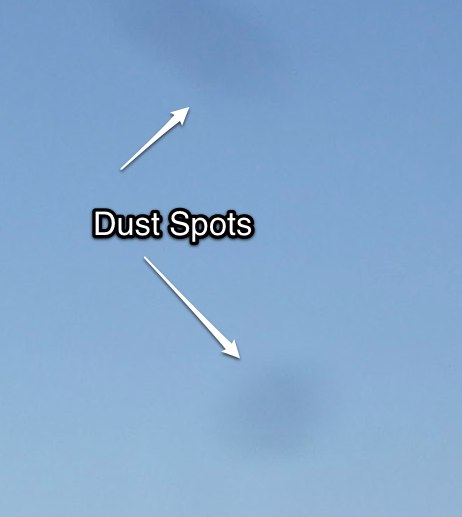 Dust Spot Example